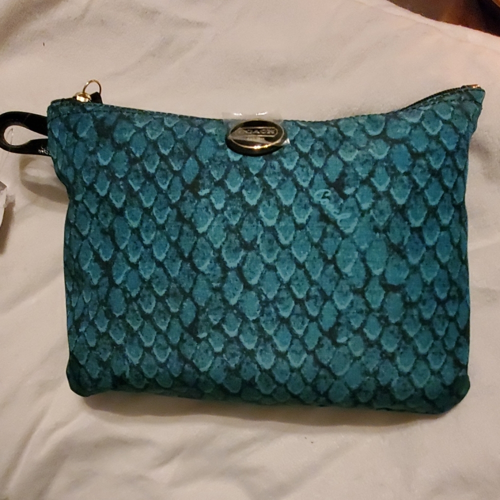 NWT Coach weekender tote and clutch
